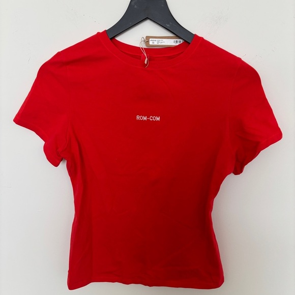 SKIMS COTTON JERSEY TSHIRT ROM-COM T-SHIRT NEW NWT L LARGE - Picture 5 of 6